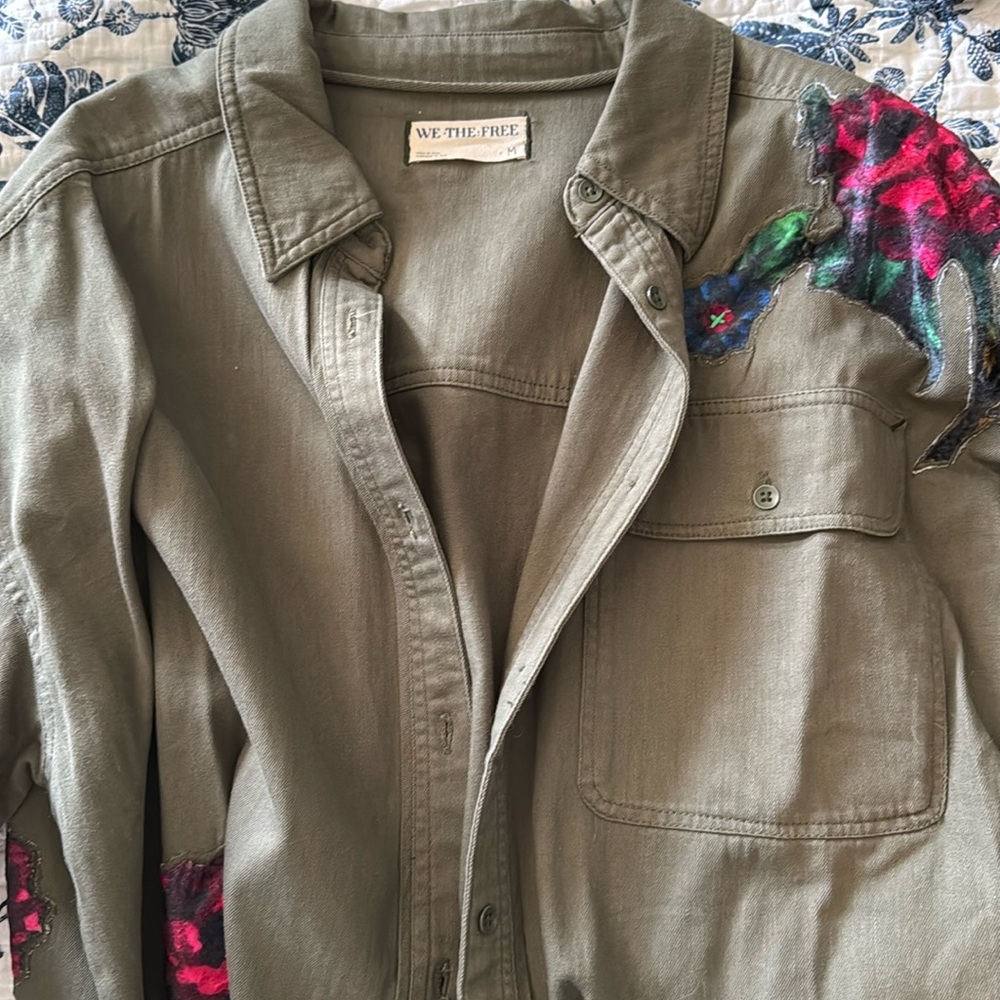 Free people button down